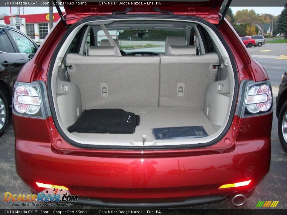 2010 Mazda CX-7 i Sport Copper Red / Sand Photo #5