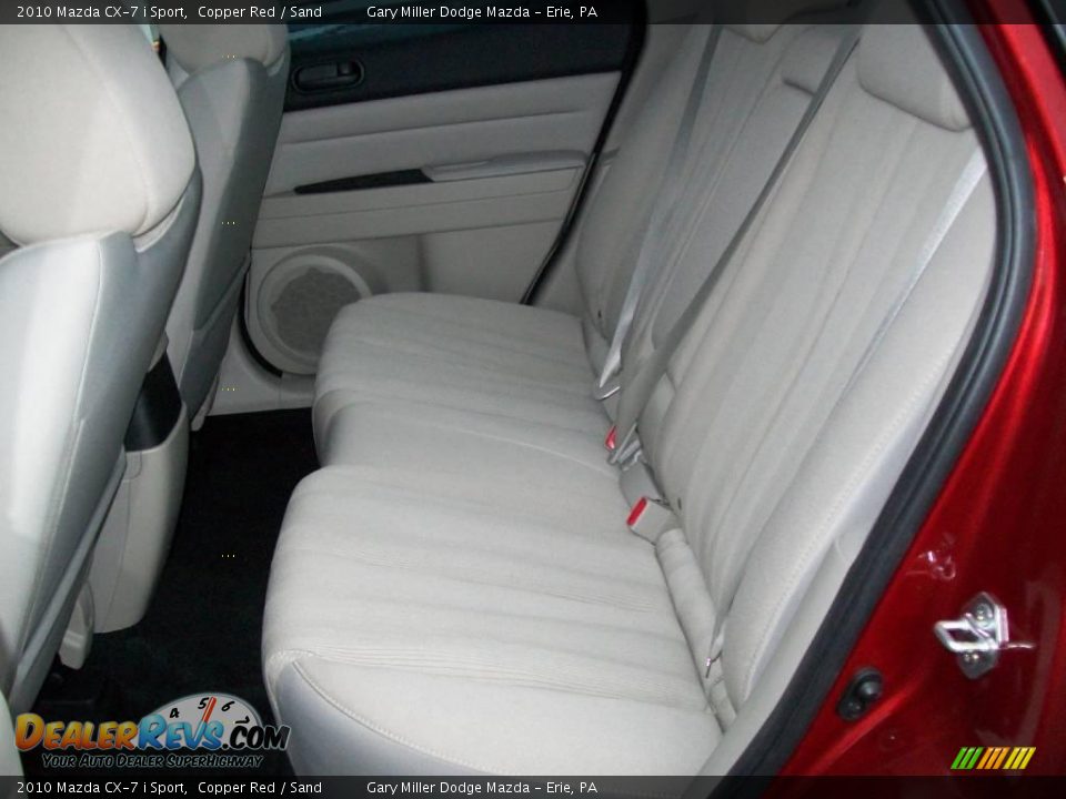 2010 Mazda CX-7 i Sport Copper Red / Sand Photo #13