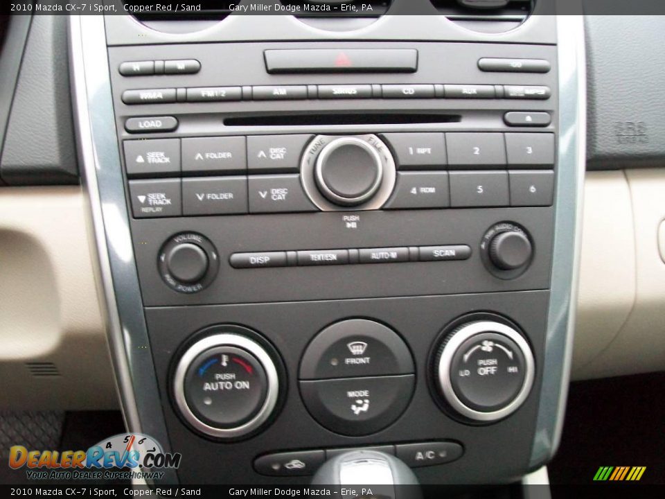2010 Mazda CX-7 i Sport Copper Red / Sand Photo #14