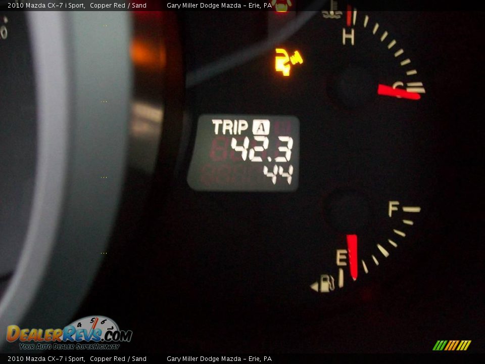 2010 Mazda CX-7 i Sport Copper Red / Sand Photo #15