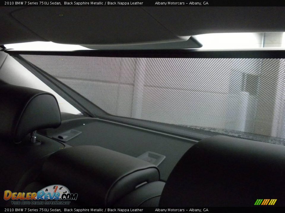 2010 BMW 7 Series 750Li Sedan Black Sapphire Metallic / Black Nappa Leather Photo #14