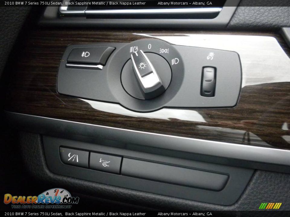 2010 BMW 7 Series 750Li Sedan Black Sapphire Metallic / Black Nappa Leather Photo #19