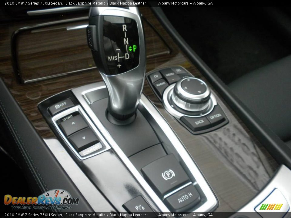 2010 BMW 7 Series 750Li Sedan Black Sapphire Metallic / Black Nappa Leather Photo #20