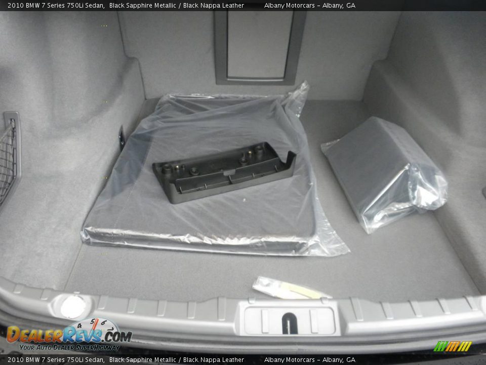 2010 BMW 7 Series 750Li Sedan Black Sapphire Metallic / Black Nappa Leather Photo #23