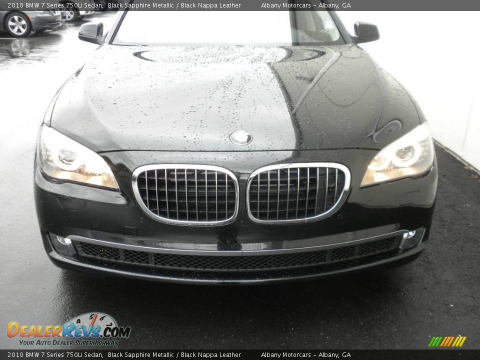 2010 BMW 7 Series 750Li Sedan Black Sapphire Metallic / Black Nappa Leather Photo #27