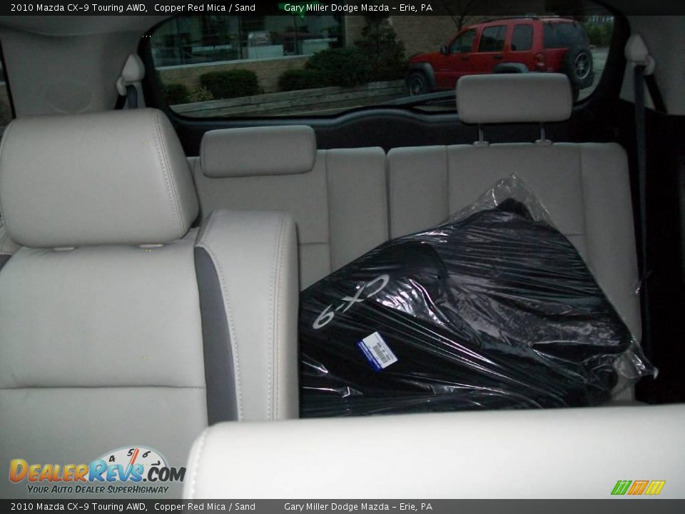 2010 Mazda CX-9 Touring AWD Copper Red Mica / Sand Photo #13