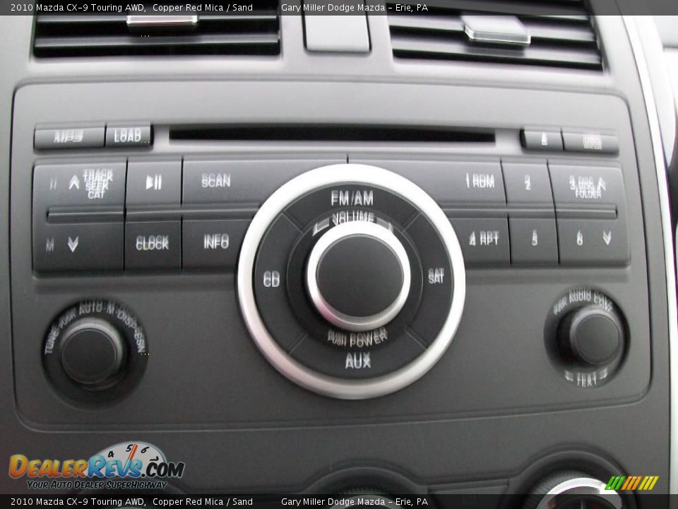 2010 Mazda CX-9 Touring AWD Copper Red Mica / Sand Photo #14