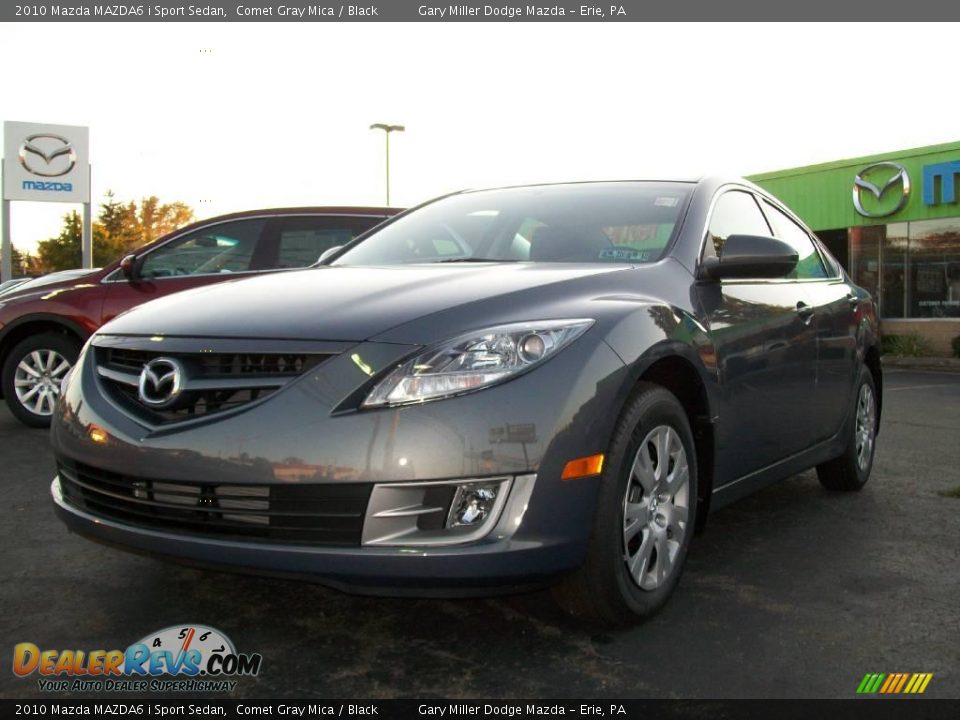 2010 Mazda MAZDA6 i Sport Sedan Comet Gray Mica / Black Photo #1