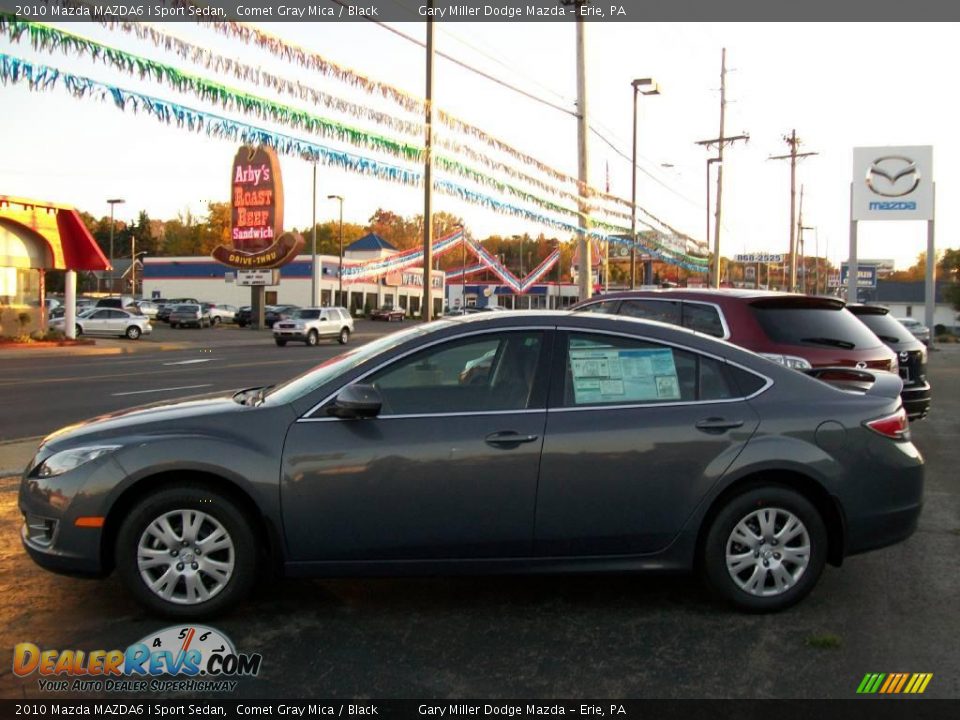 2010 Mazda MAZDA6 i Sport Sedan Comet Gray Mica / Black Photo #2