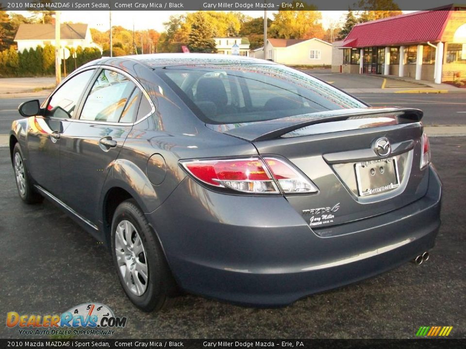 2010 Mazda MAZDA6 i Sport Sedan Comet Gray Mica / Black Photo #3