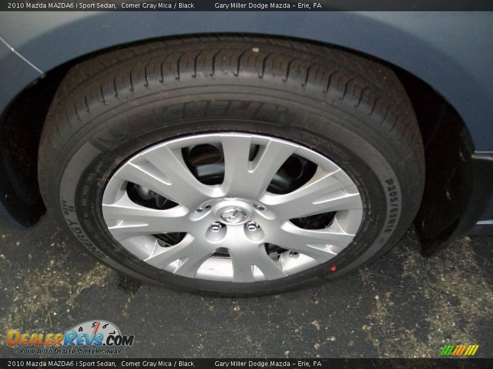 2010 Mazda MAZDA6 i Sport Sedan Comet Gray Mica / Black Photo #10