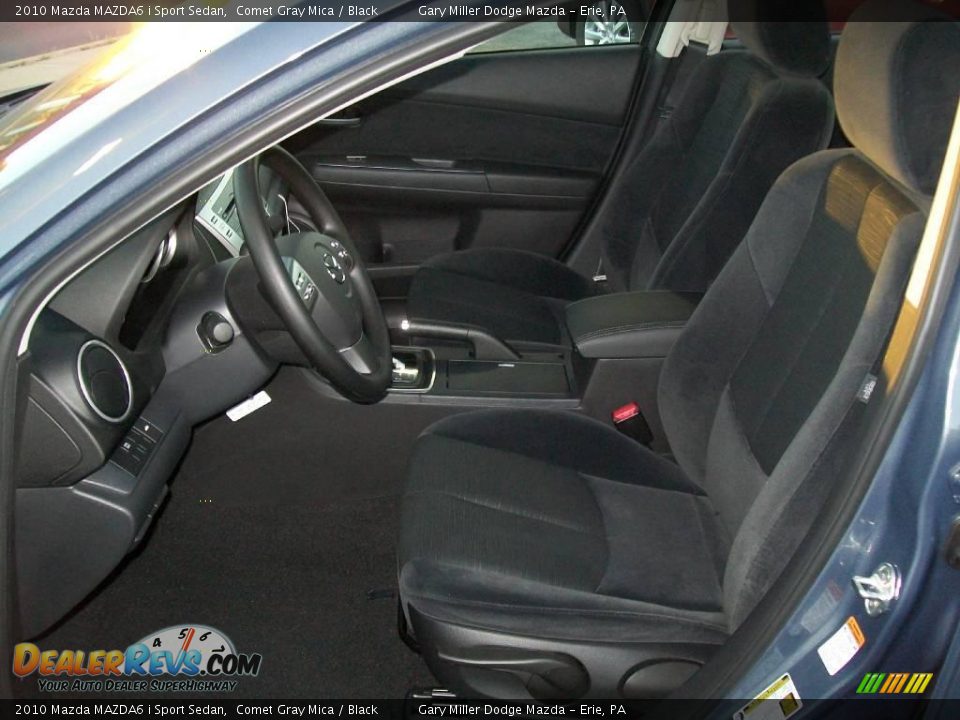 2010 Mazda MAZDA6 i Sport Sedan Comet Gray Mica / Black Photo #12