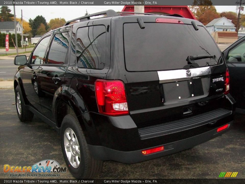 2010 Mazda Tribute i Touring AWD Mystic Black / Charcoal Photo #3