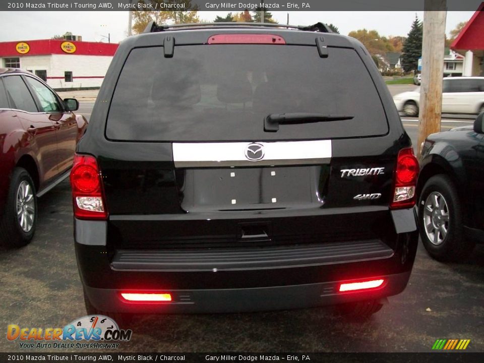 2010 Mazda Tribute i Touring AWD Mystic Black / Charcoal Photo #4