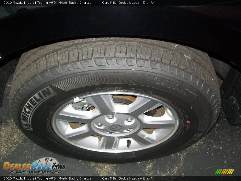 2010 Mazda Tribute i Touring AWD Mystic Black / Charcoal Photo #10