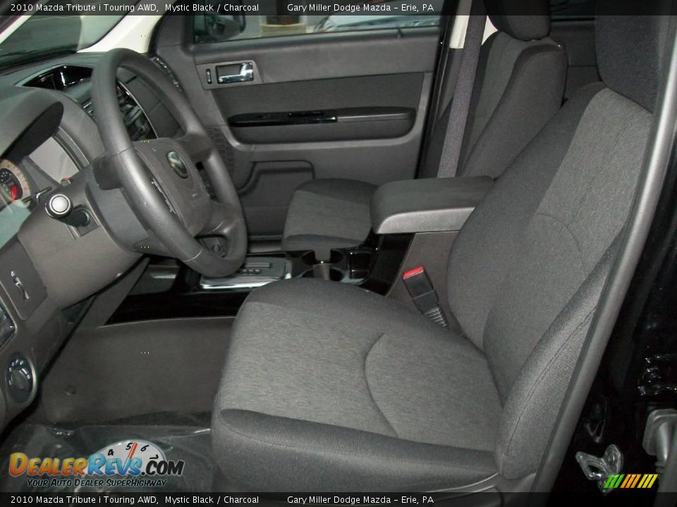 2010 Mazda Tribute i Touring AWD Mystic Black / Charcoal Photo #12
