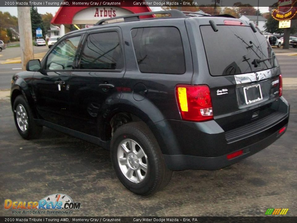 2010 Mazda Tribute i Touring AWD Monterey Gray / Graystone Photo #2