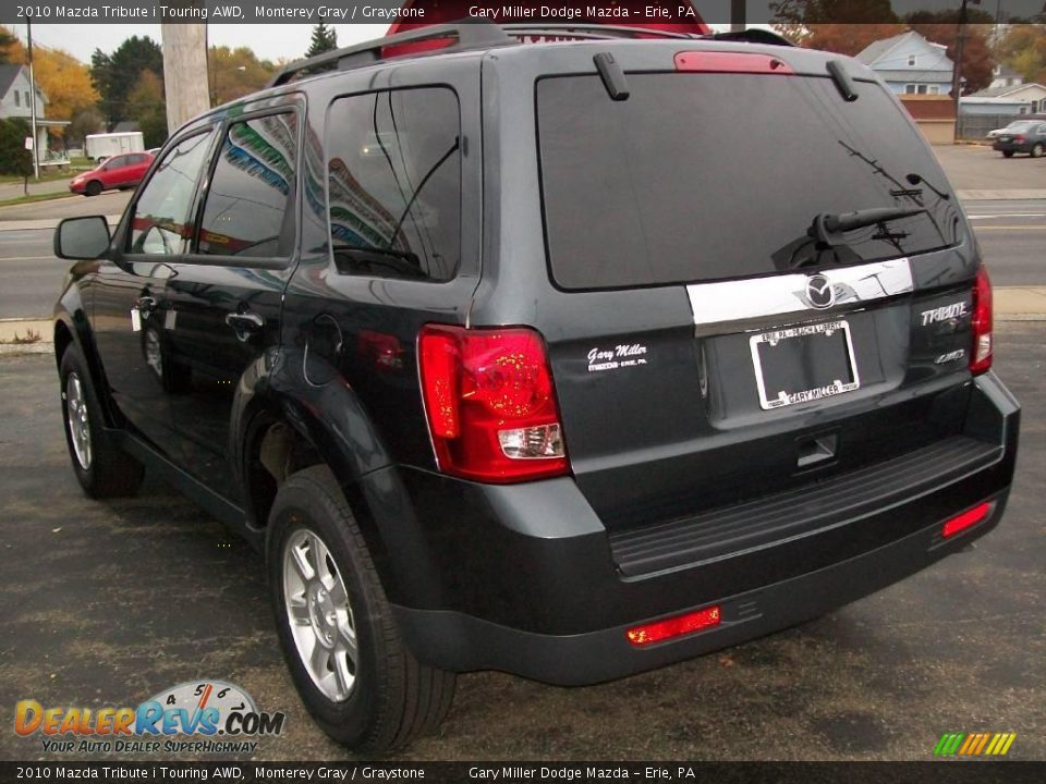 2010 Mazda Tribute i Touring AWD Monterey Gray / Graystone Photo #3