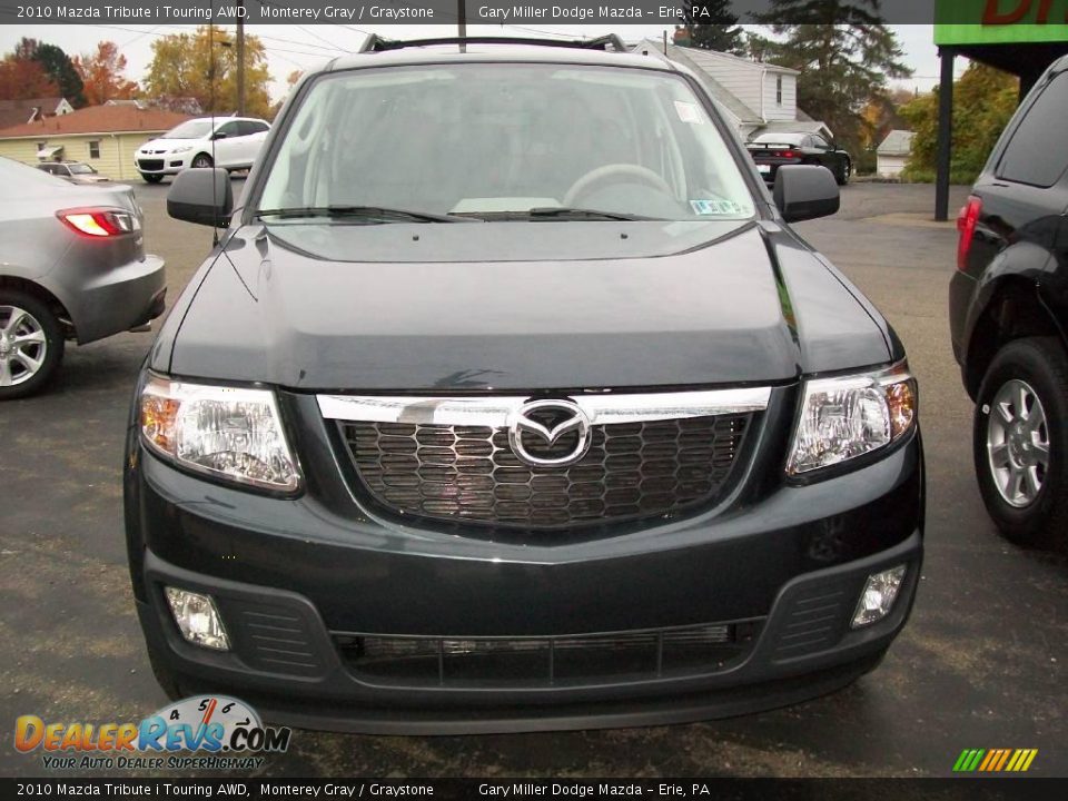 2010 Mazda Tribute i Touring AWD Monterey Gray / Graystone Photo #9