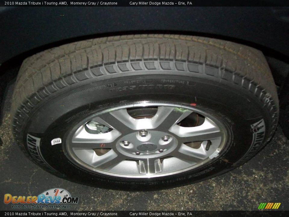 2010 Mazda Tribute i Touring AWD Monterey Gray / Graystone Photo #10