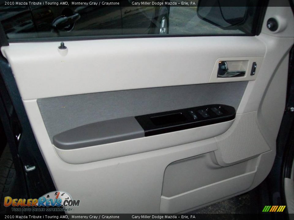 2010 Mazda Tribute i Touring AWD Monterey Gray / Graystone Photo #11