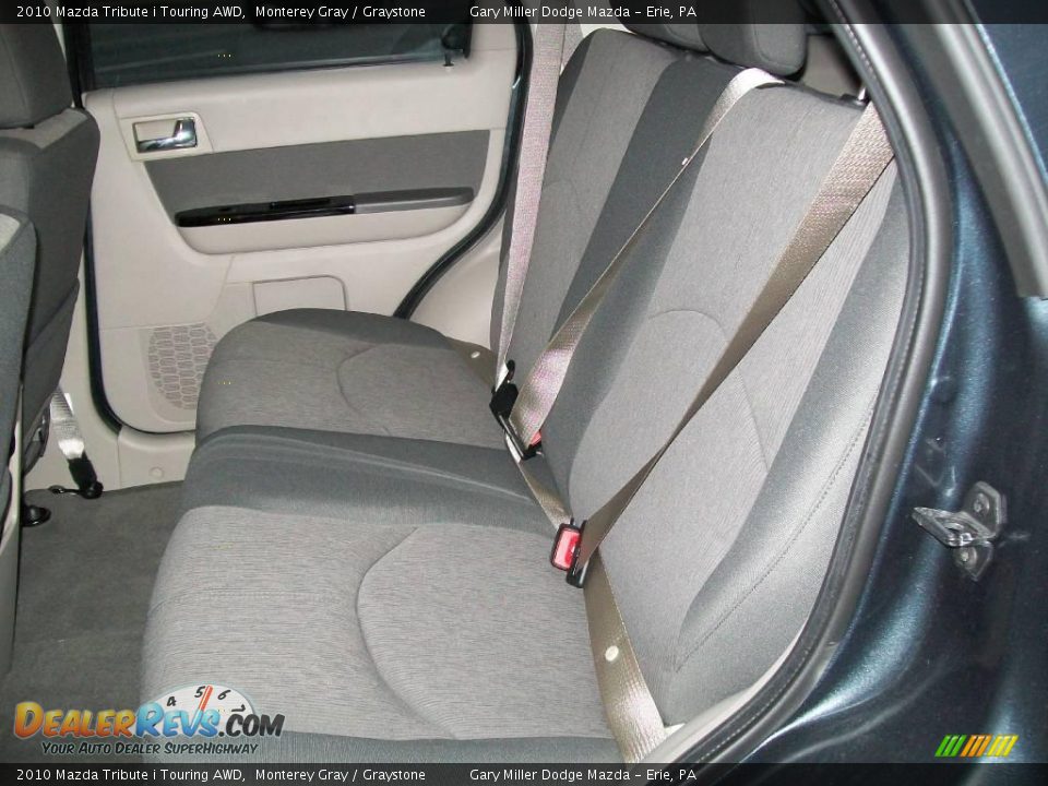 2010 Mazda Tribute i Touring AWD Monterey Gray / Graystone Photo #13