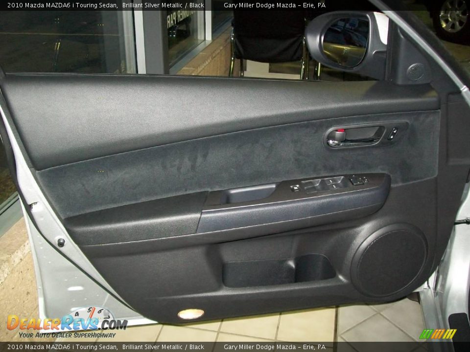 2010 Mazda MAZDA6 i Touring Sedan Brilliant Silver Metallic / Black Photo #10