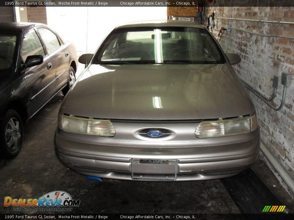 1995 Ford Taurus GL Sedan Mocha Frost Metallic / Beige Photo #1