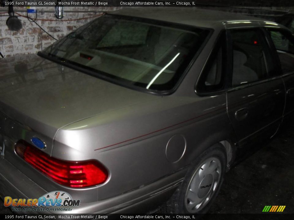 1995 Ford Taurus GL Sedan Mocha Frost Metallic / Beige Photo #4