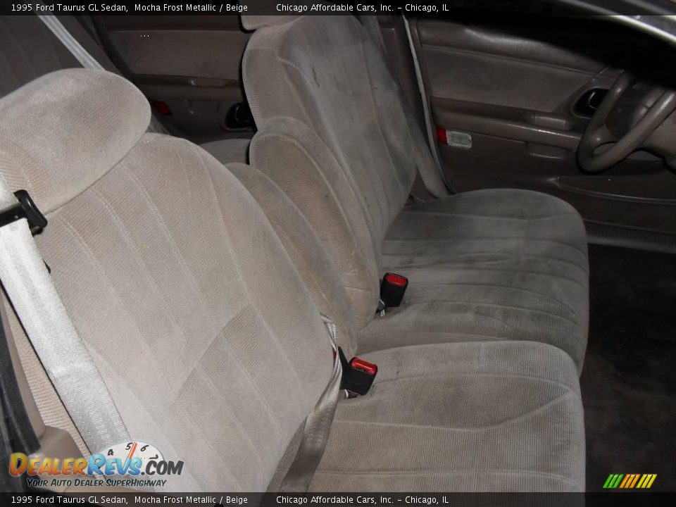 1995 Ford Taurus GL Sedan Mocha Frost Metallic / Beige Photo #6