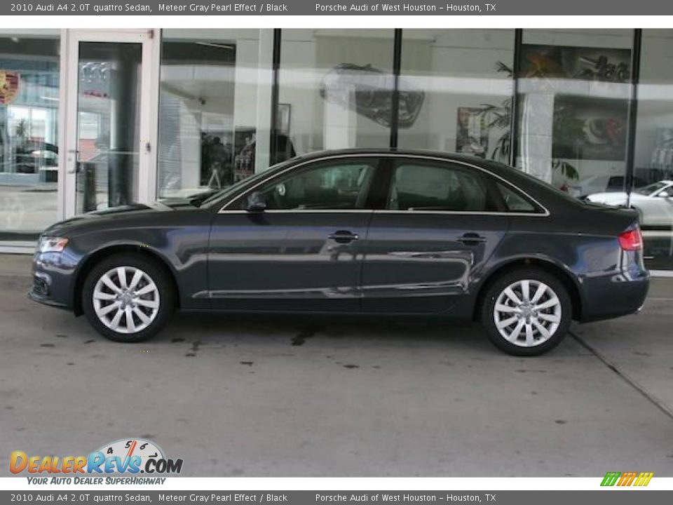 2010 Audi A4 2.0T quattro Sedan Meteor Gray Pearl Effect / Black Photo #2
