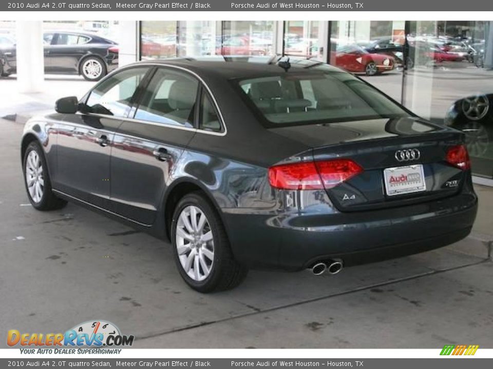 2010 Audi A4 2.0T quattro Sedan Meteor Gray Pearl Effect / Black Photo #3