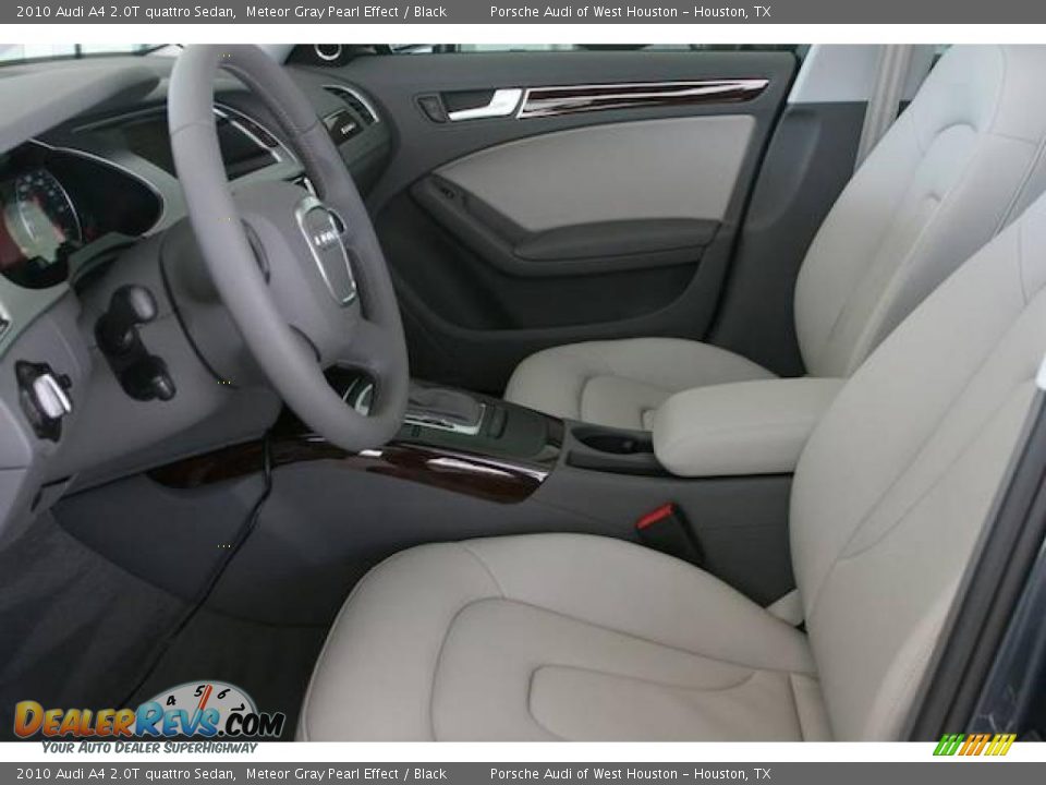 2010 Audi A4 2.0T quattro Sedan Meteor Gray Pearl Effect / Black Photo #4