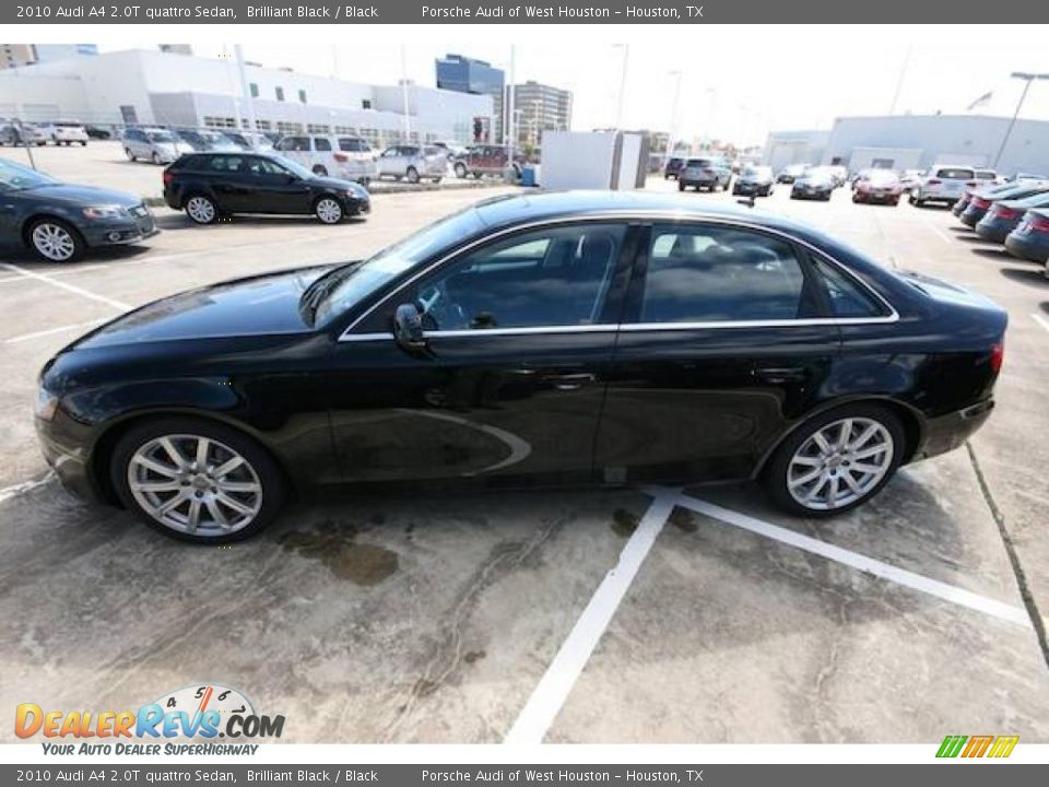 2010 Audi A4 2.0T quattro Sedan Brilliant Black / Black Photo #2