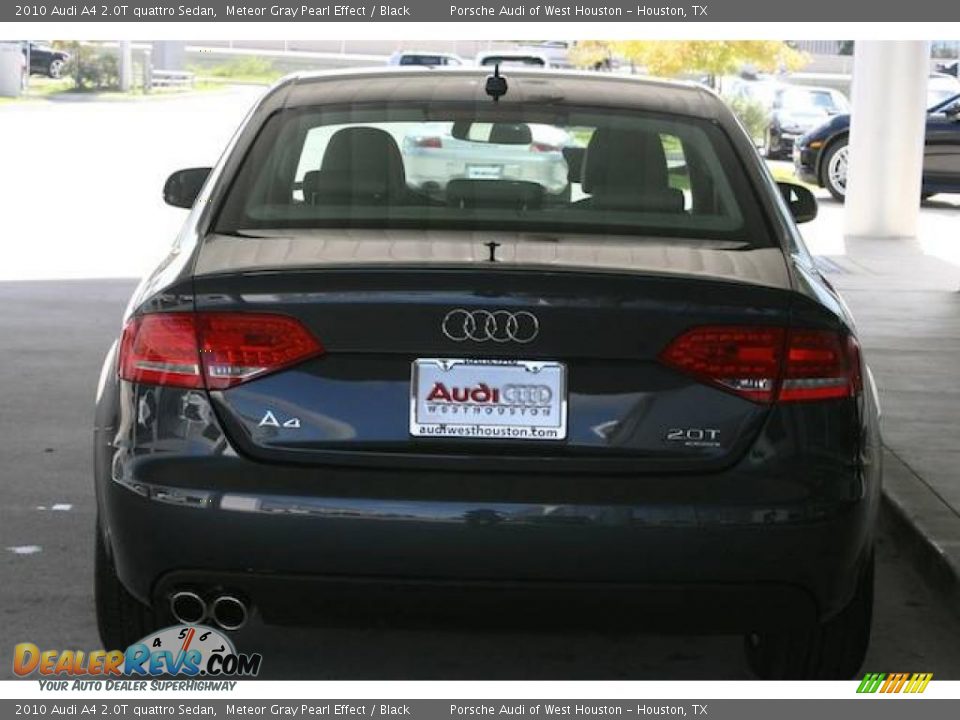 2010 Audi A4 2.0T quattro Sedan Meteor Gray Pearl Effect / Black Photo #12