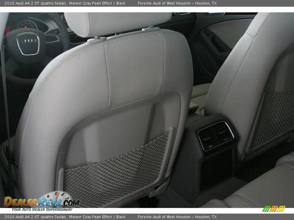 2010 Audi A4 2.0T quattro Sedan Meteor Gray Pearl Effect / Black Photo #13