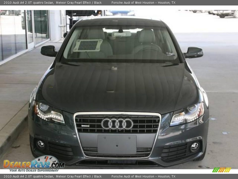 2010 Audi A4 2.0T quattro Sedan Meteor Gray Pearl Effect / Black Photo #14