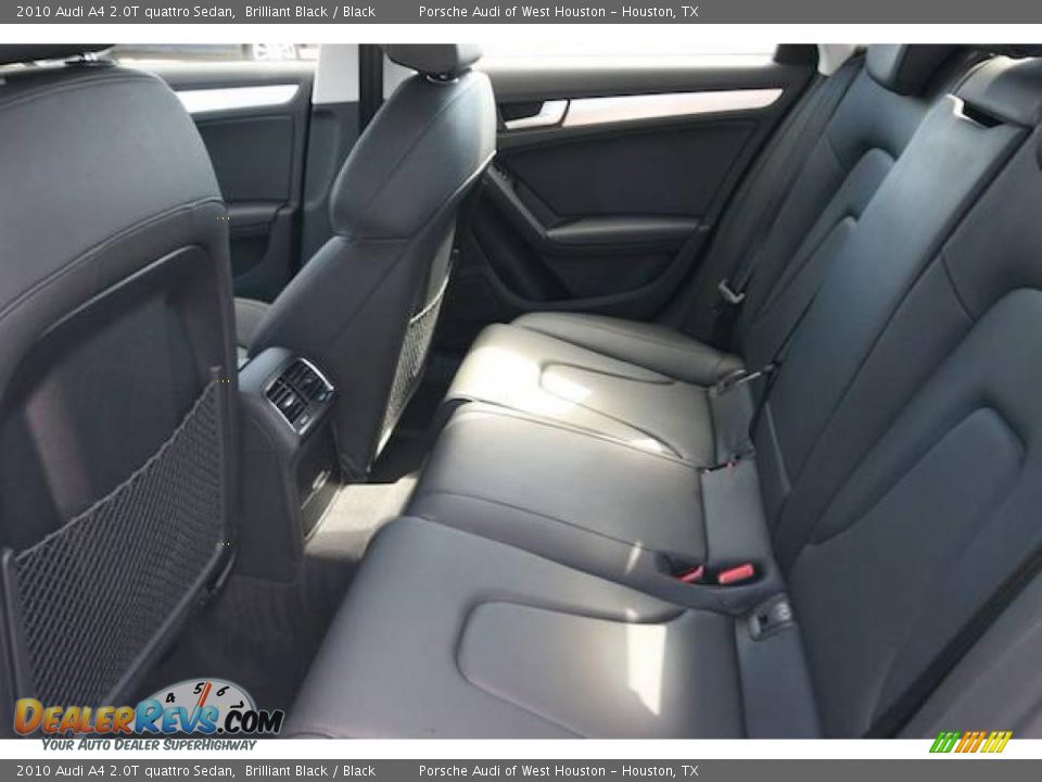 2010 Audi A4 2.0T quattro Sedan Brilliant Black / Black Photo #7