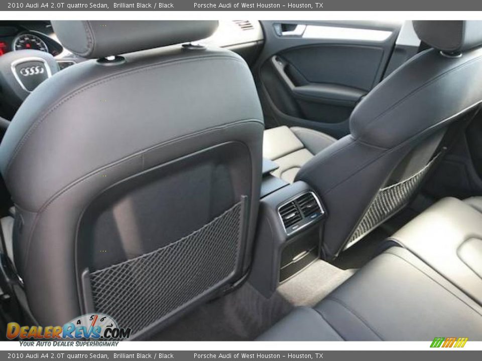 2010 Audi A4 2.0T quattro Sedan Brilliant Black / Black Photo #13