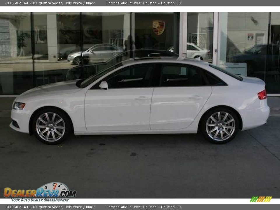 2010 Audi A4 2.0T quattro Sedan Ibis White / Black Photo #2