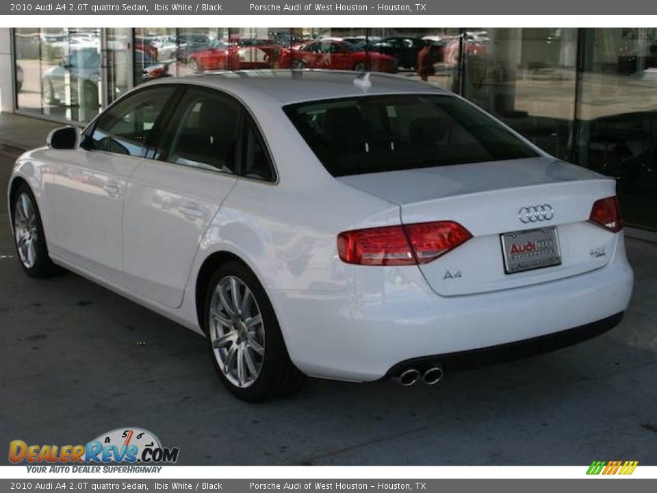 2010 Audi A4 2.0T quattro Sedan Ibis White / Black Photo #3