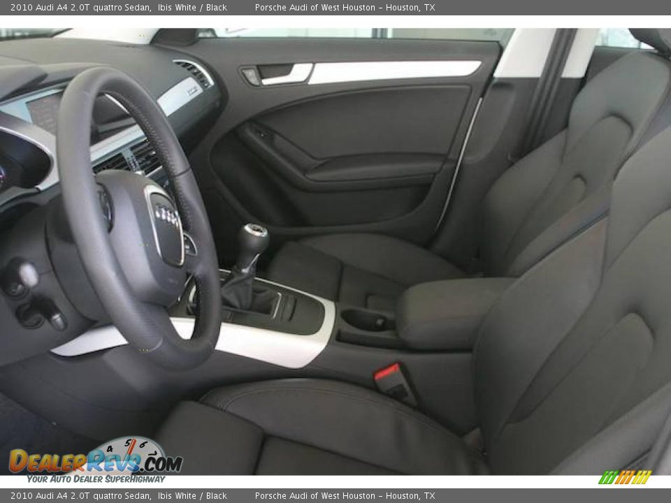 2010 Audi A4 2.0T quattro Sedan Ibis White / Black Photo #4