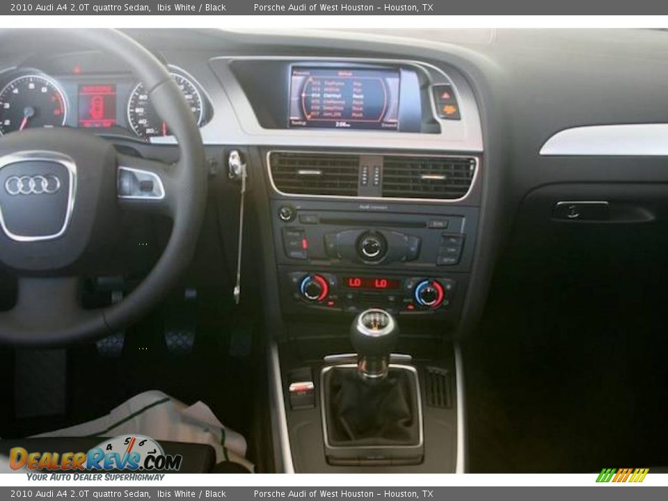 2010 Audi A4 2.0T quattro Sedan Ibis White / Black Photo #5