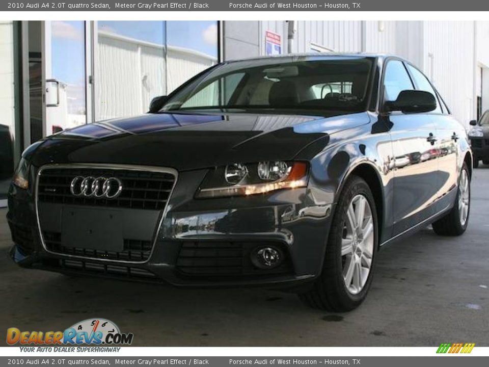 2010 Audi A4 2.0T quattro Sedan Meteor Gray Pearl Effect / Black Photo #1