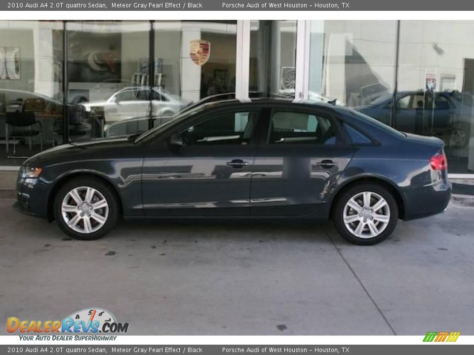 2010 Audi A4 2.0T quattro Sedan Meteor Gray Pearl Effect / Black Photo #2