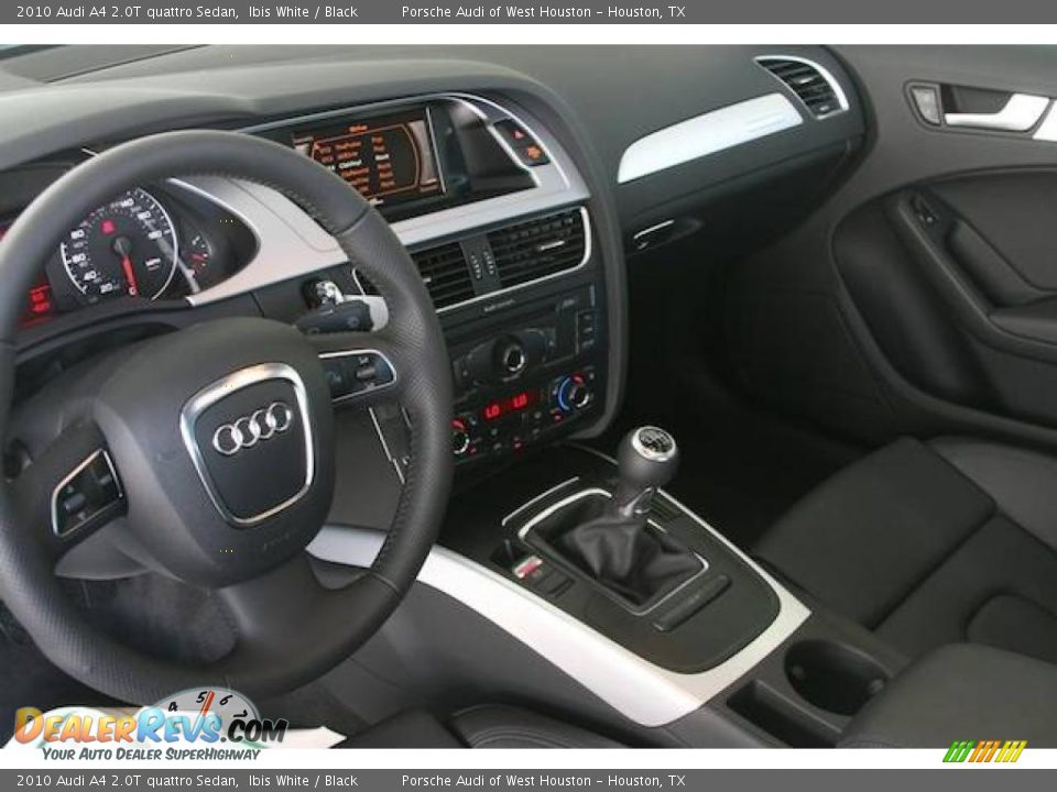 2010 Audi A4 2.0T quattro Sedan Ibis White / Black Photo #10