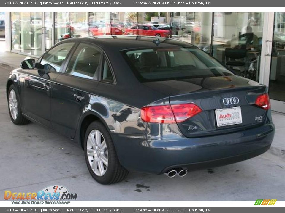 2010 Audi A4 2.0T quattro Sedan Meteor Gray Pearl Effect / Black Photo #3