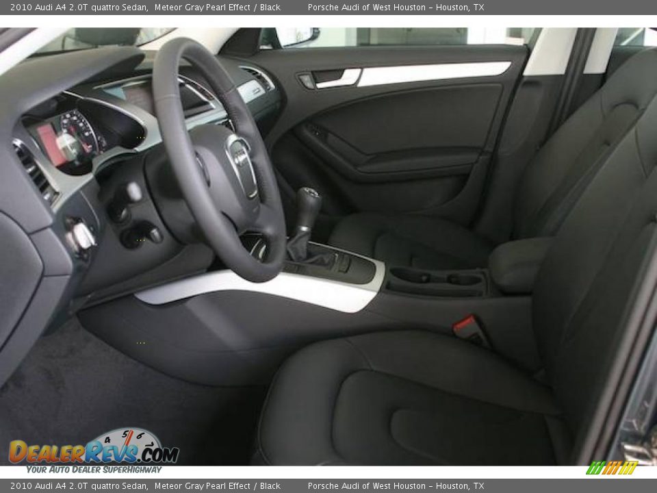 2010 Audi A4 2.0T quattro Sedan Meteor Gray Pearl Effect / Black Photo #4