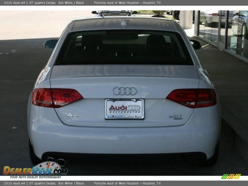 2010 Audi A4 2.0T quattro Sedan Ibis White / Black Photo #11