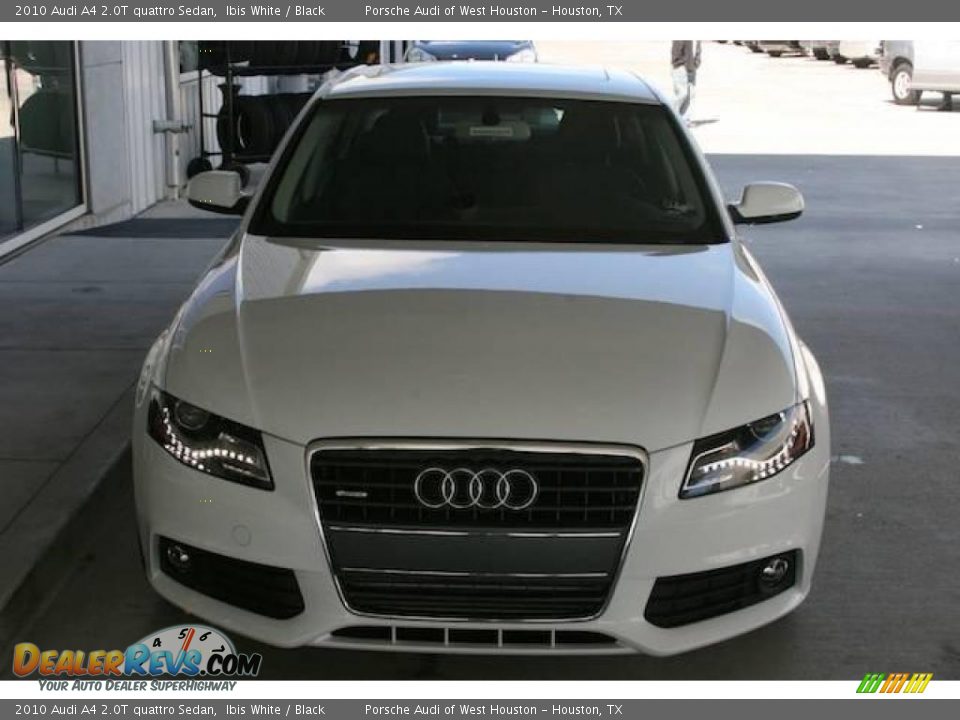 2010 Audi A4 2.0T quattro Sedan Ibis White / Black Photo #12